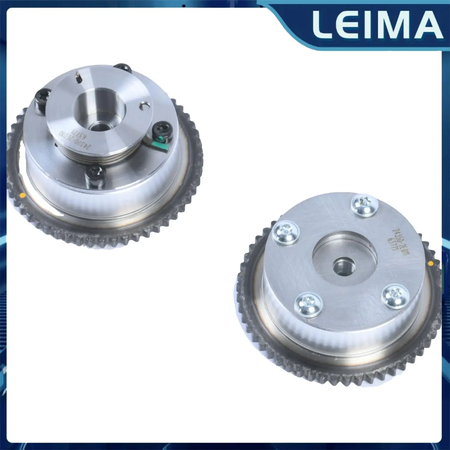 

Exhaust and Intake VVT Timing Camshaft Gear Sprocket G4NA For Hyundai Elantra GT 1.8L 2.0L l4 GAS DOHC 24370-2E010 24350-2E011