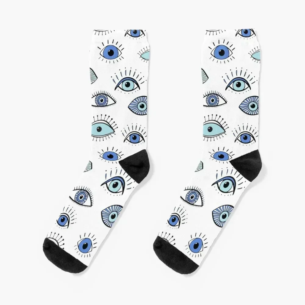 

Evil eye! Socks professional running floor moving stockings Socks For Man Women's