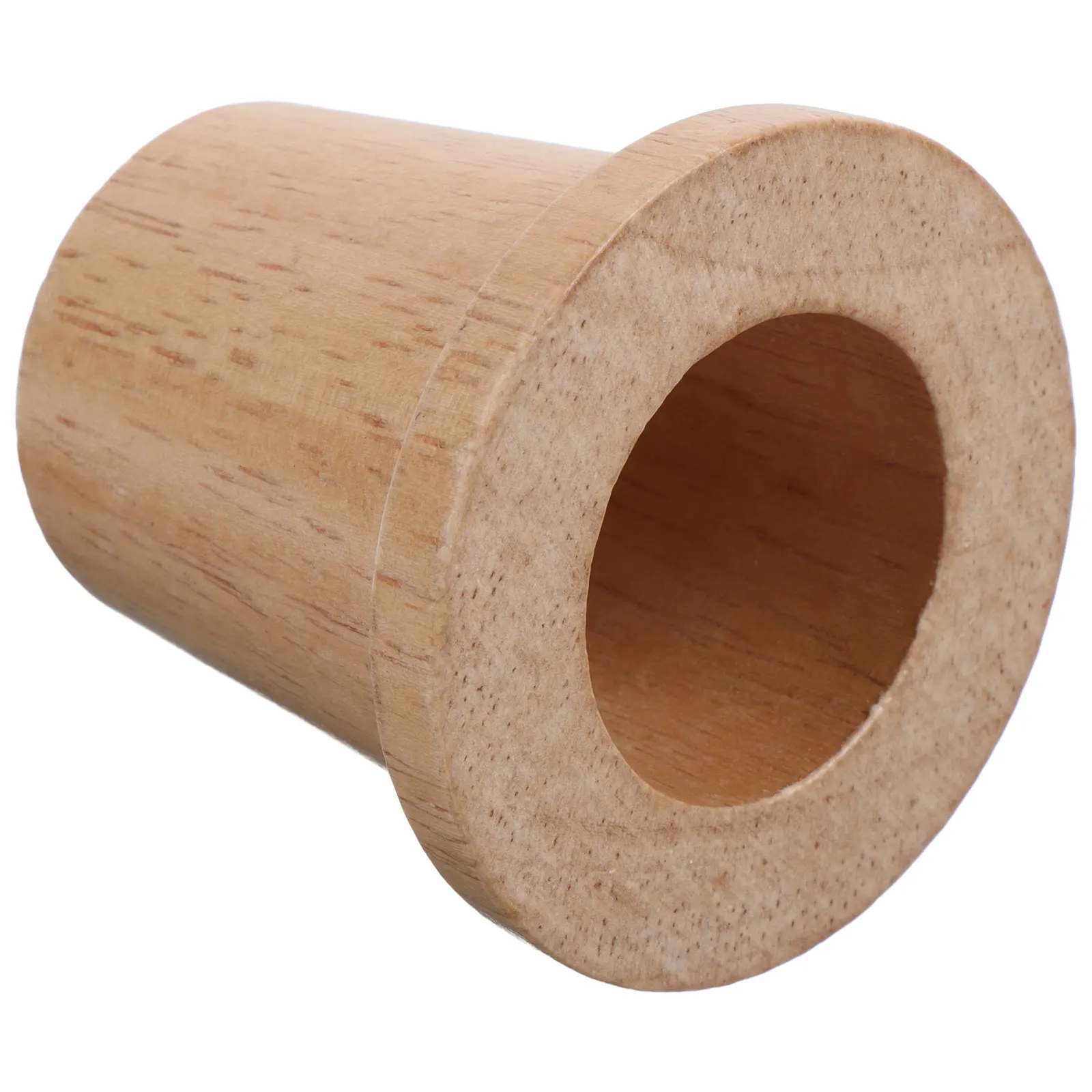 

1PC Wooden Lamp Finial Wood Lampshade Holder Cylinder Light Fixture Decorative Socket Beige Table Floor Lamp Replacement Parts