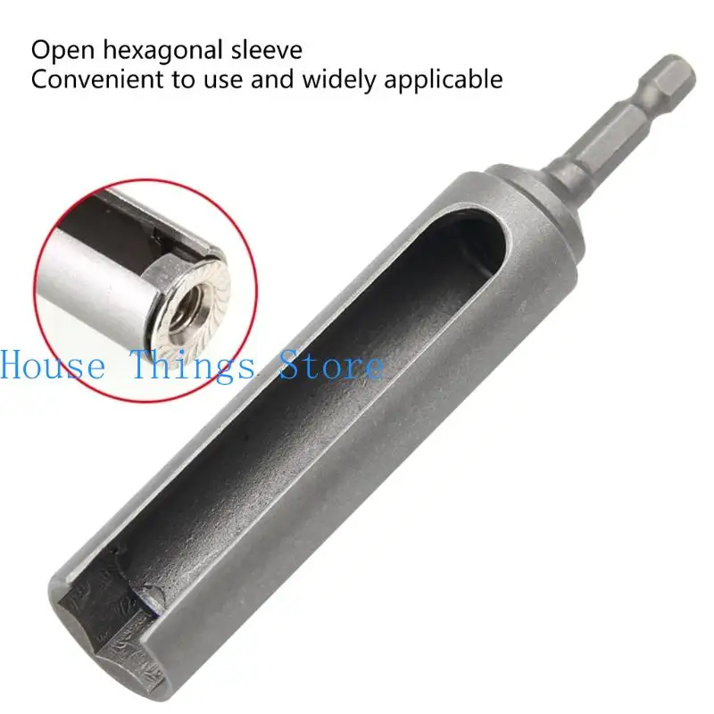 652F Mở Nut Trình điều khiển Nut Socket Tác động Điện SHANK SLOTED SLOTTE