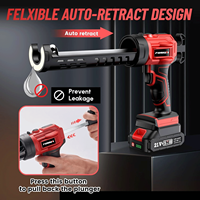 Electric Caulking Gun for Makita 18V Battery Cement Glass Adhesive Glue Seal Sealant Tool Wireless Glass Glue Gun