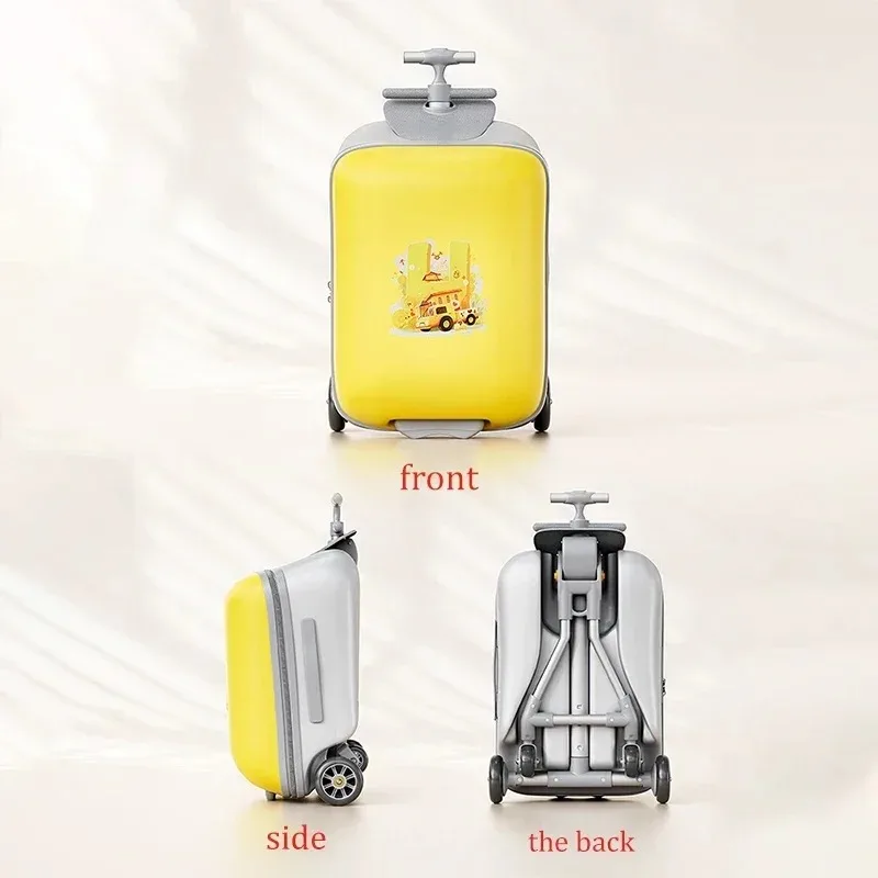 

Kids Travel Trolley Suitcase Children Luggage Pulling Cart Travel Seat Carrier Bag Riding Suitcase for Baby Carry-On Luggage
