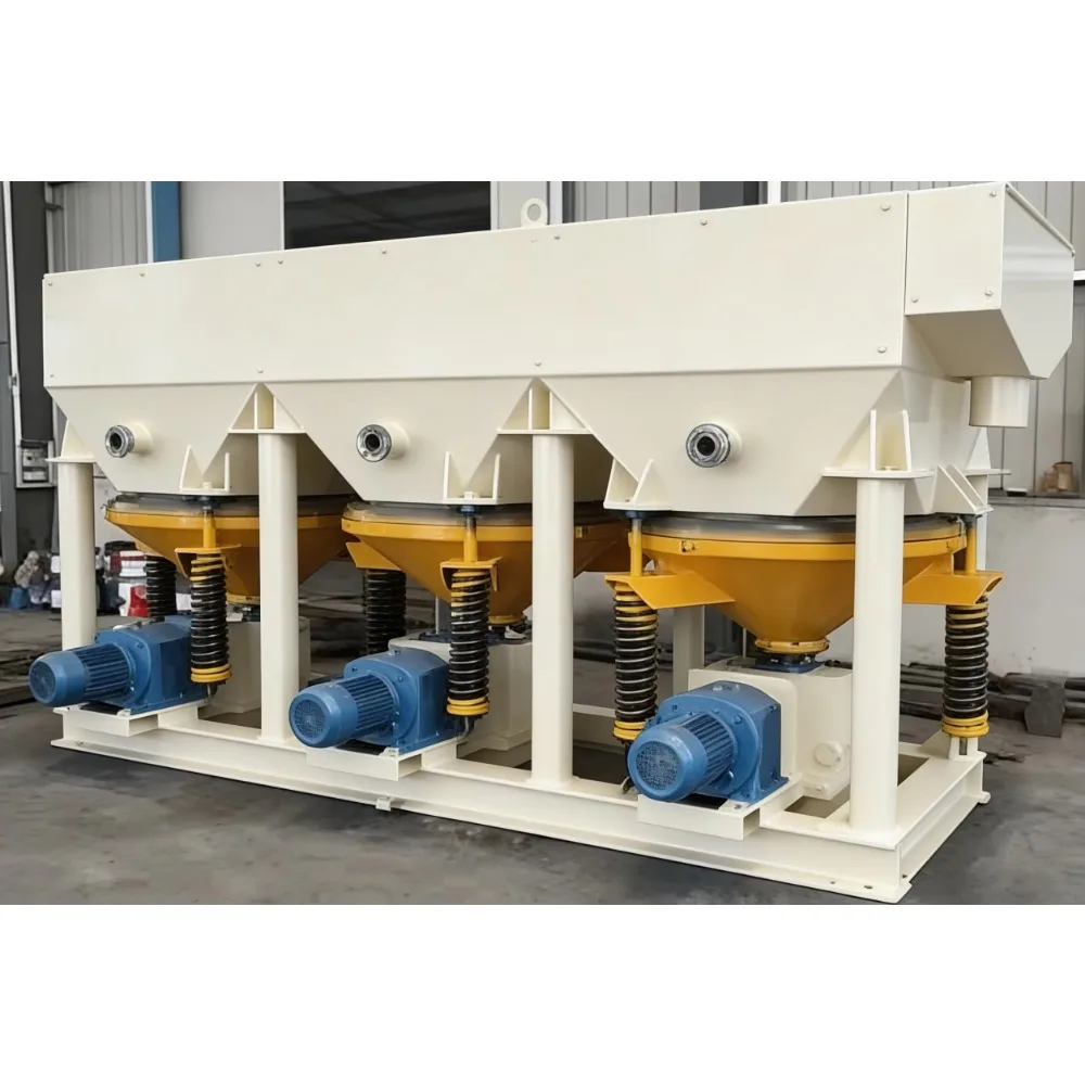 Fine Grained Mineral Recovery Gravity Separation Equipment Multi-cylinder Concentrator Tailings Recovery Jig Machine