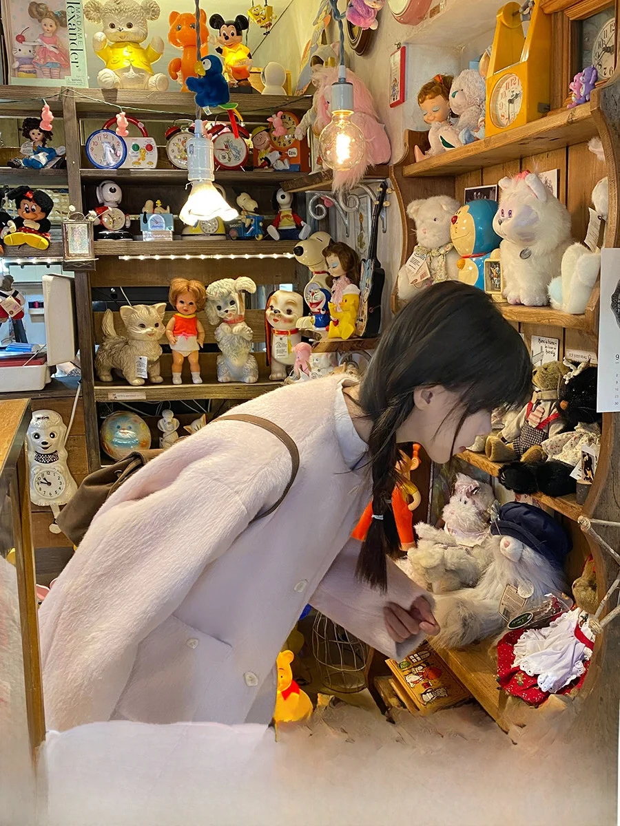 

Milk Rabbit ort Woolen Coat round Ne Women's Jaet Thiened Straight Tube Commute Sle Online Exclusive Youth Winter Coat