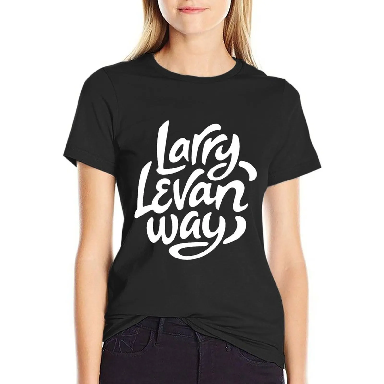 

Larry Levan Way Paradise Garage New York Disco West End T-Shirt Short sleeve tee customizeds summer tops t shirt dress Women