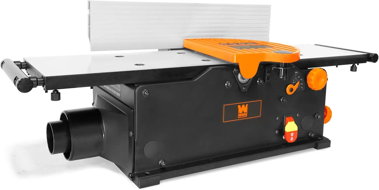 JT833H Jointer de bancada espiral de 10 A e 8 polegadas com mesa extensível