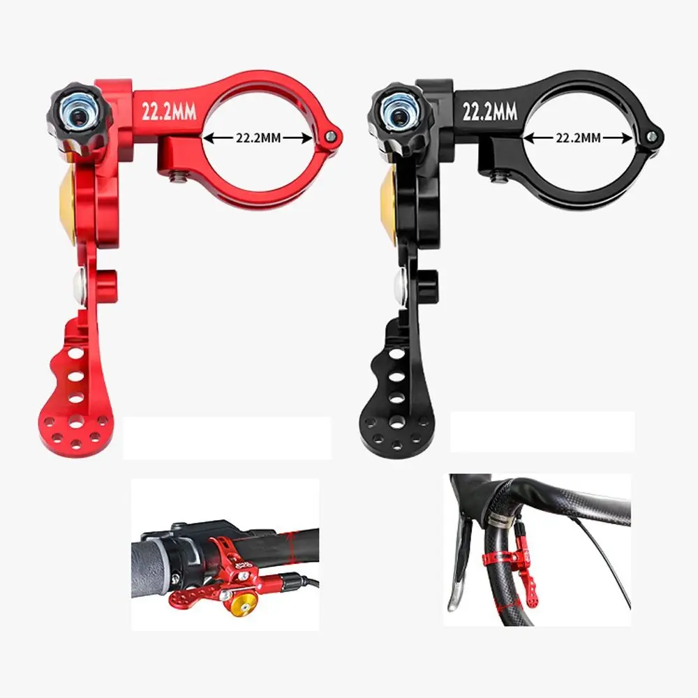 

22.2mm/24mm Bicycle Seatpost Remote Controller Aluminium Alloy Adjustable MTB Dropper Seat Post Lever Wear-resistant Light