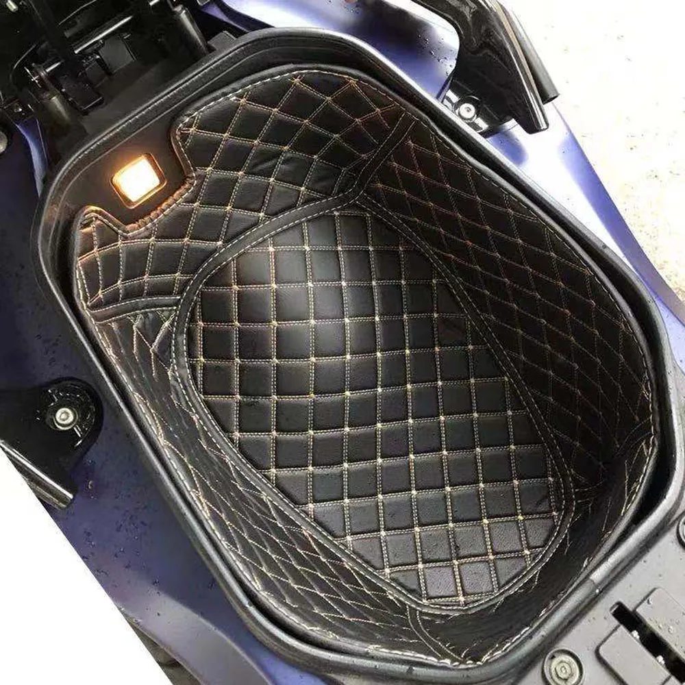 

For SYM MAXSYM TL 500 Motorcycle PU Rear Trunk Cargo Liner Protector For Maxsym TL500 Accessories Seat Bucket Pad