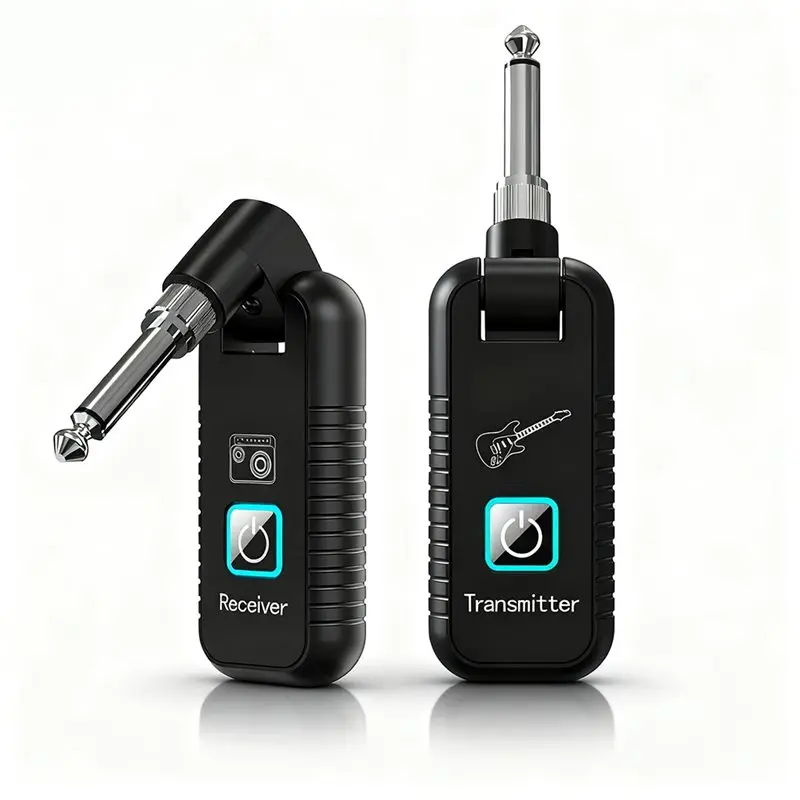NALFI-Guitar Wireless Transmission System Receiver Transmitter 1To1 For Electric Guitar Electronic Wind Instrument