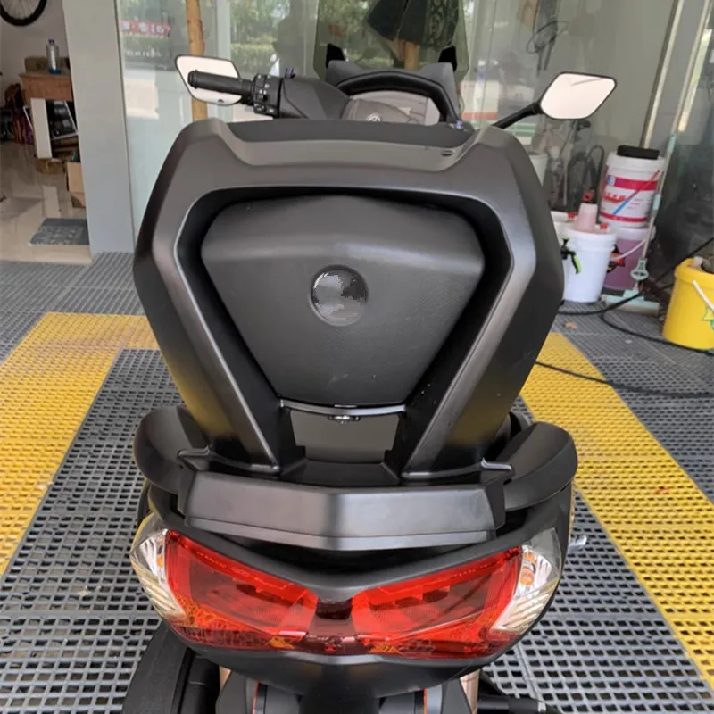 Modified motorcycle nmax155 nmax rear backrest rear seat tail top Box Carrier with Bracket cover for nmax155 nmax125 2016-2025