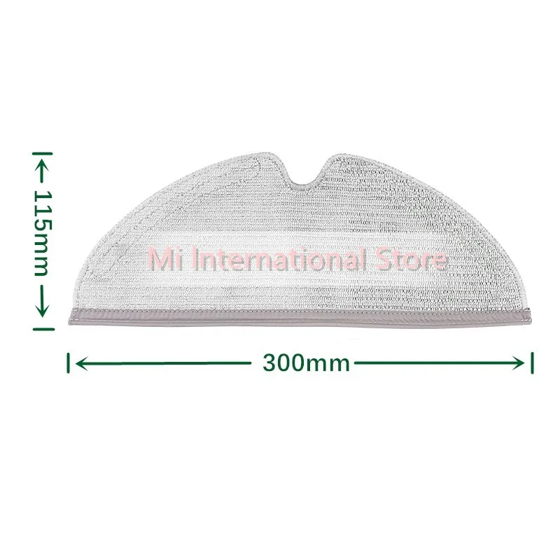 لشاومي roborock S50 S55 S5 S6 S5max S6max E4 E5 فرشاة رئيسية، فرشاة جانبية، قماش ممسحة، فلتر HEPA، ملحقات المكنسة الكهربائية الروبوتية