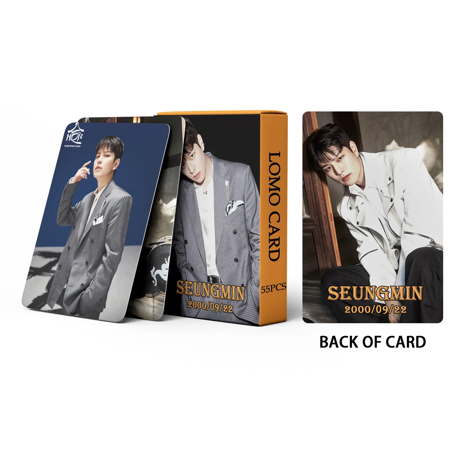 55Pcs/Set Kpop Seungmin Card New Ablum (HOP) Lomo Card Photocard Fans Collection Pocztówki Prezent