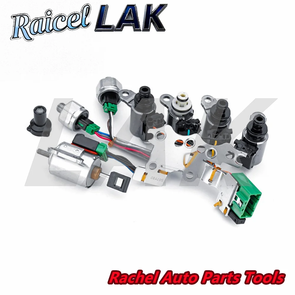 JF011E RE0F10A F1CJA CVT Kit Solenóide de Transmissão Com Sensor de Pressão de Cablagem Motor de Passo Para Nissan Altima Sentra Dodge