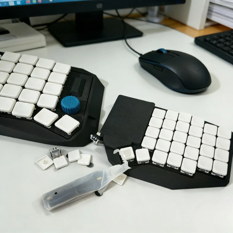 

NEW Sofle Touchpad Split Mechanical Keyboard MX Switch Wired Single-Mode Hot-Swap Touchpad for Mouse RGB Accessory Teclado