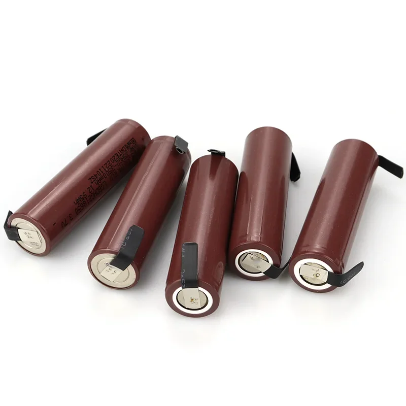 HG2 3500mAh High Current 18650 Battery High Discharge 30A 3.7V Power Lithium Cell + DIY Nickel