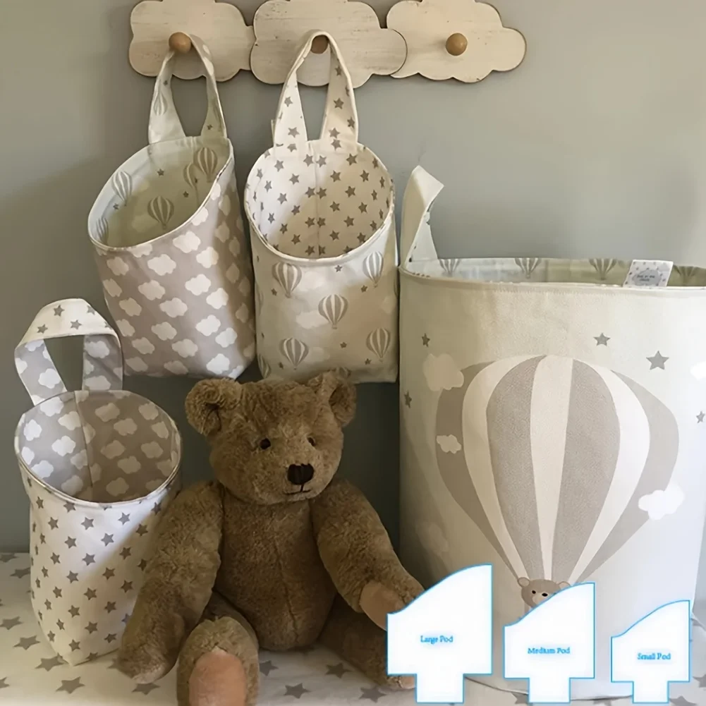 3-teiliges Acryl-Aufbewahrungsbox-Set für Handarbeiten, Quilt-Vorlage, DIY-Aufbewahrungstasche, Schnittmuster, Vorgeschnittenes Faltbares Design, DIY-Werkzeuge