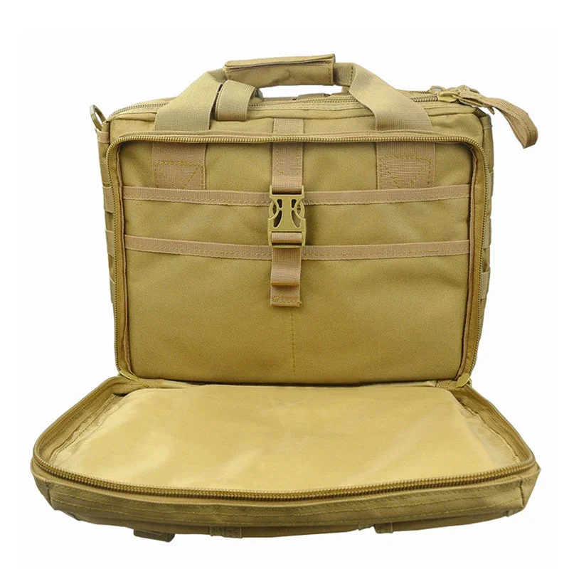 Taktische Jagdtasche für Herren, 14,1-15,6 Zoll Laptop-Messenger, Multifunktionale Computertasche mit Gepolstertem Fach – Detail 8