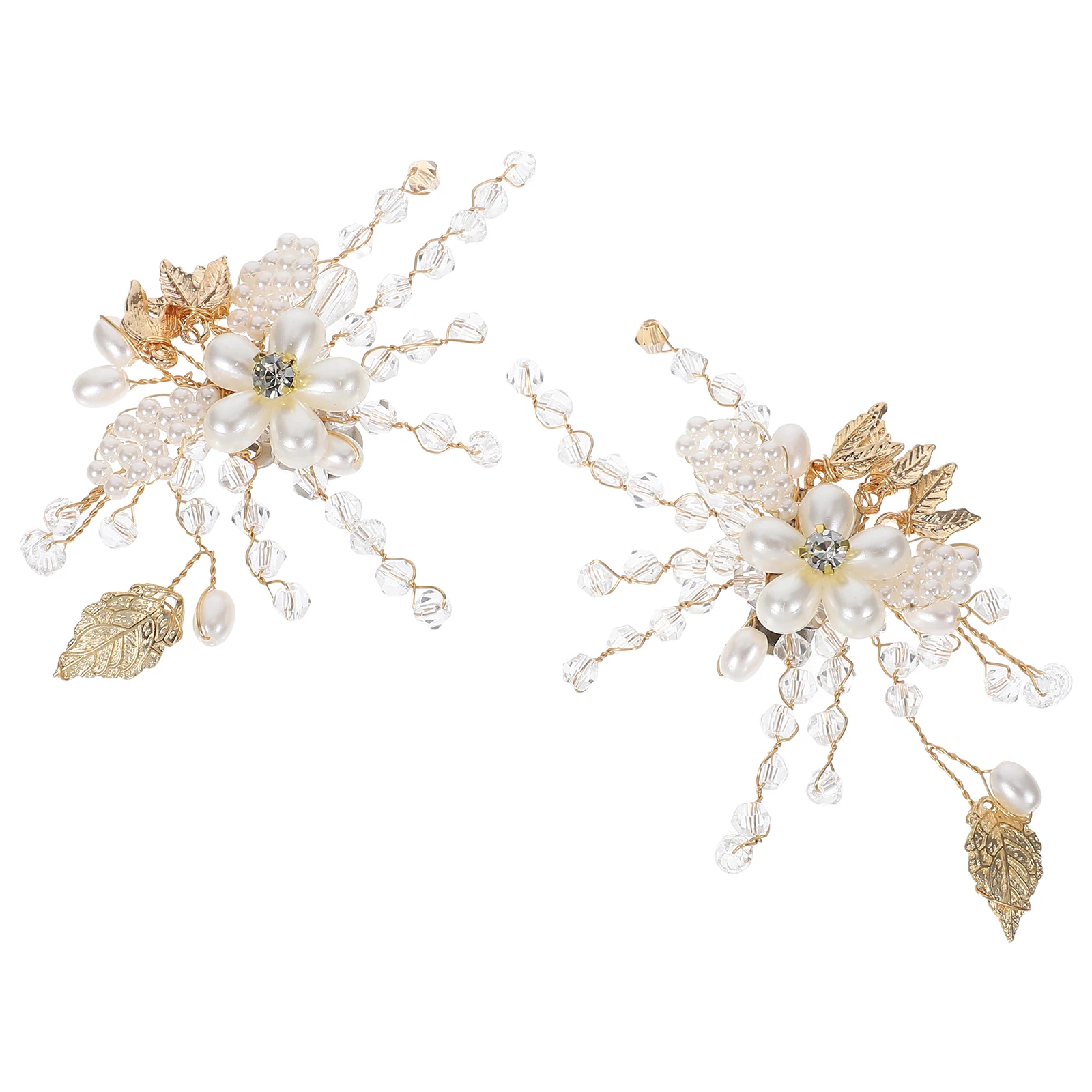 

1 Pair Bridal Accessories Detachable Flower Buckles High Heels Wedding Decorative Clips Women Shoe Charms Shoe Rack