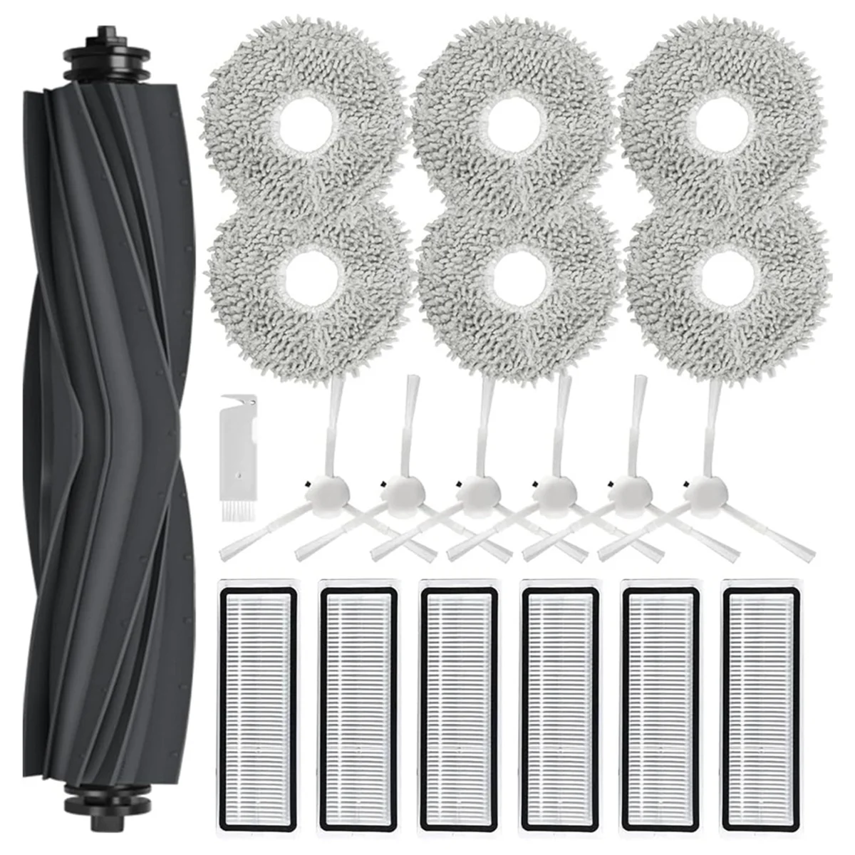 

Запчасти для L10S Ultra/ L10 Ultra/ L10S Pro, сменные детали для основной боковой щетки X10 Plus, фильтры НЕРА, насадки для швабры