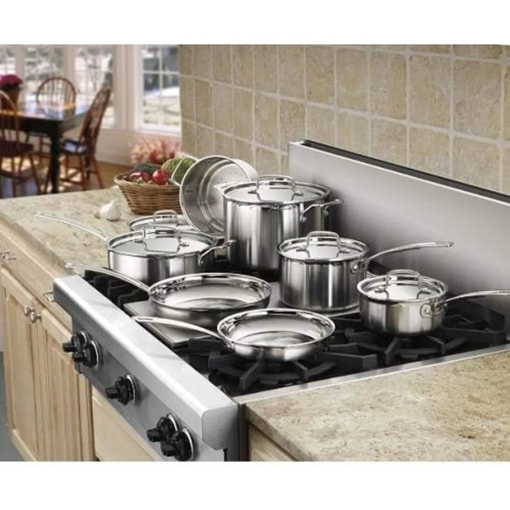 Multiclad Pro Triple Ply Stainless Steel 12-Pc. Set