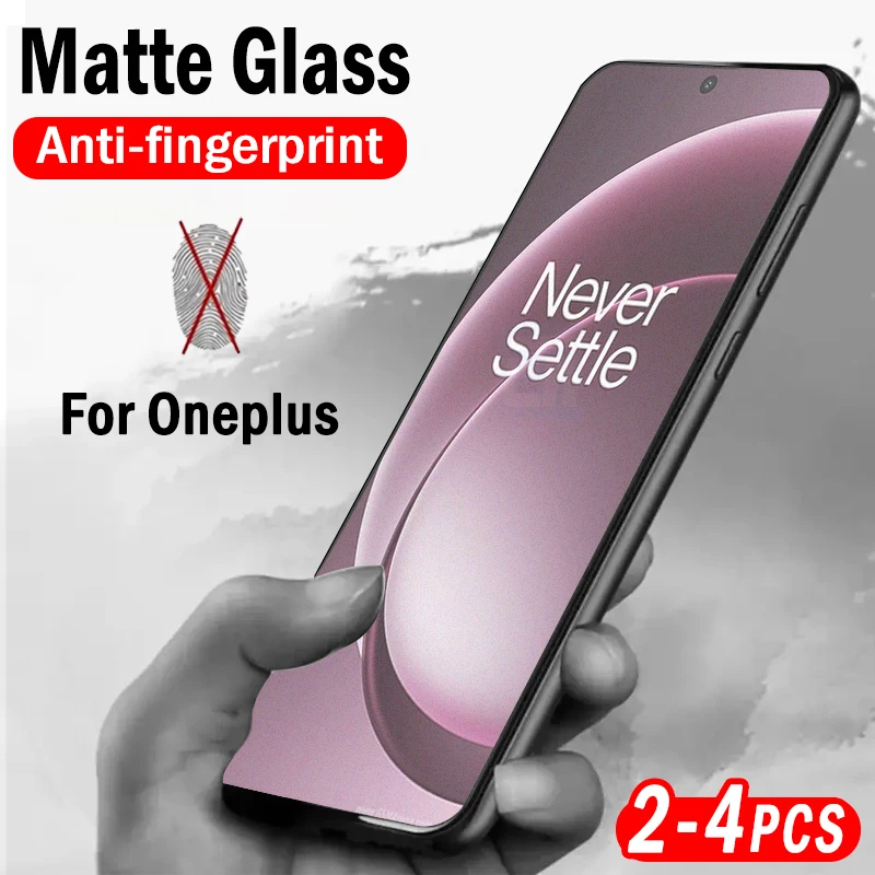 2-4 шт. антибликовое матовое закаленное стекло для Oneplus 15R 13T 13R 13s 10R 10T Защитная пленка для экрана Oneplus Nord 5 4 3 Glass