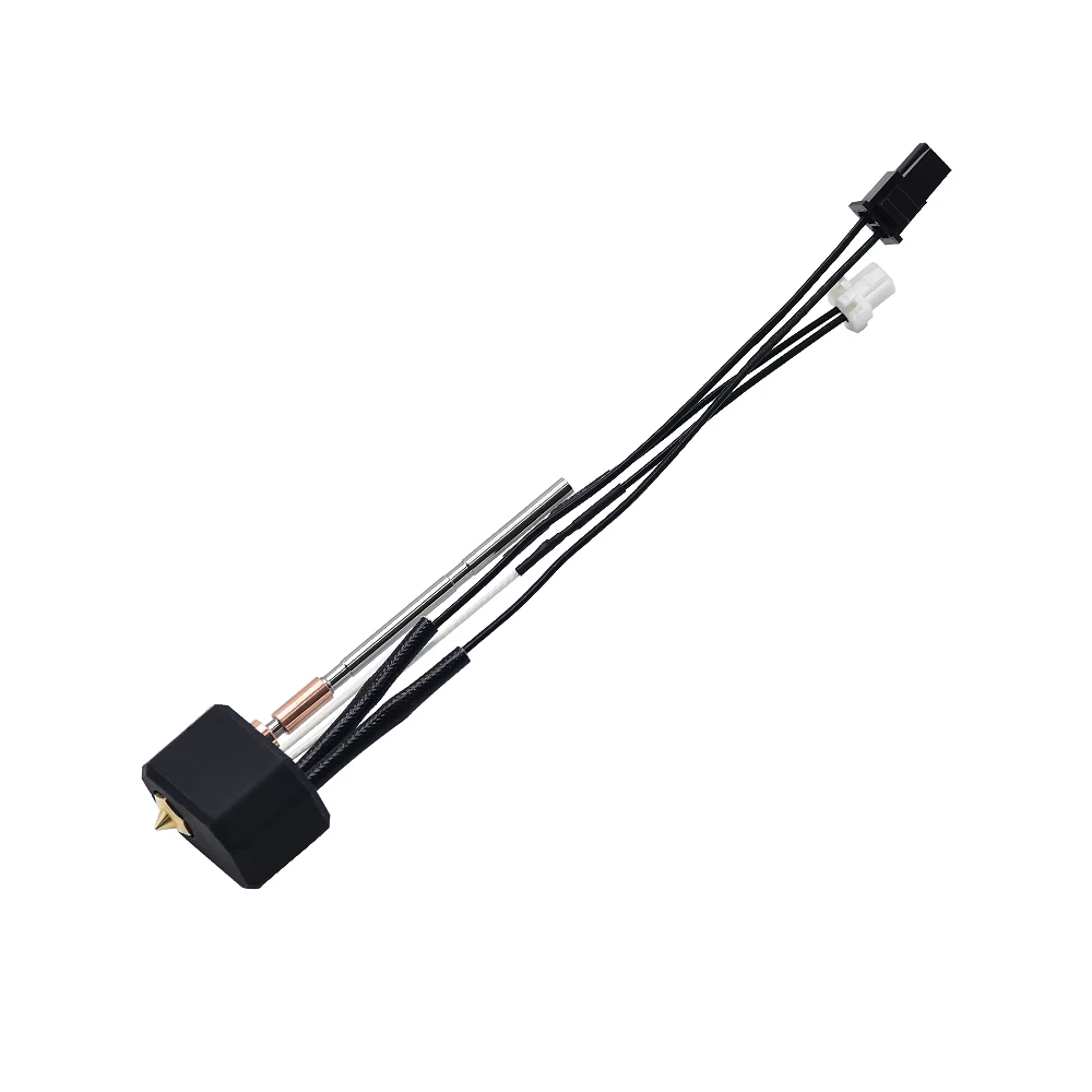MK4 Hotend Kit mit Heizblock Thermistor Heizpatrone DüsenHals für Nextruder 3D-Drucker Teil – Detail 5