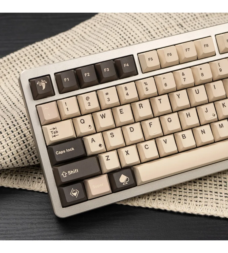 Mechanical keyboard keycaps retro full set of PBT five-sided sublimation customization original factory