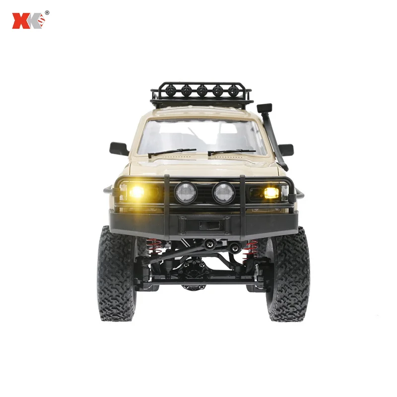 WPL C54 C54-1 1/16 RC Car 2.4G Remote Control 4X4 Off Road LC80 Model LED Light Climbing RC Truck Electric Toy Car Gift for Boy