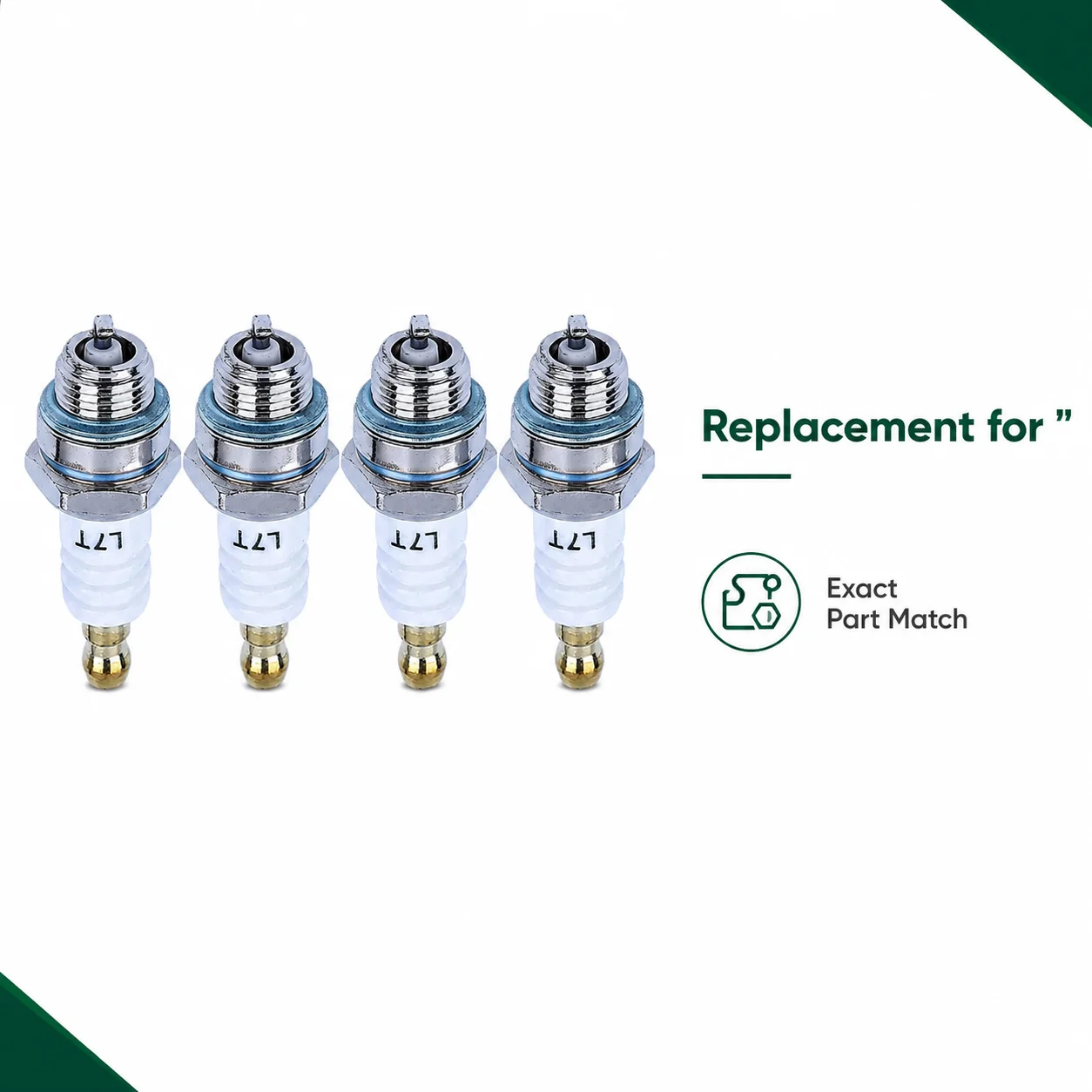 4-Pack L7T Spark Plug For Stihl MS250 MS260 023 025 Husqvarna 33CC 43CC 52CC Chainsaw Lawnmower Engine Parts Replaces NGK BPMR7A