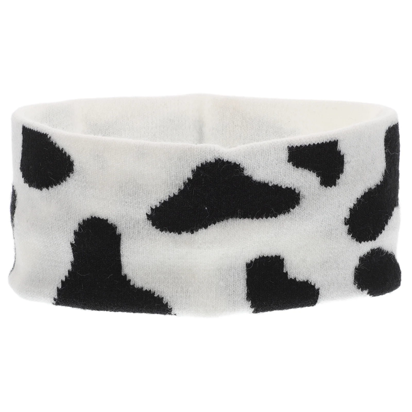 

Leopard Print Knitted Headband Adjustable Sweat Absorbing Sport Headband For Women Workout Running Yoga Hair Accessory