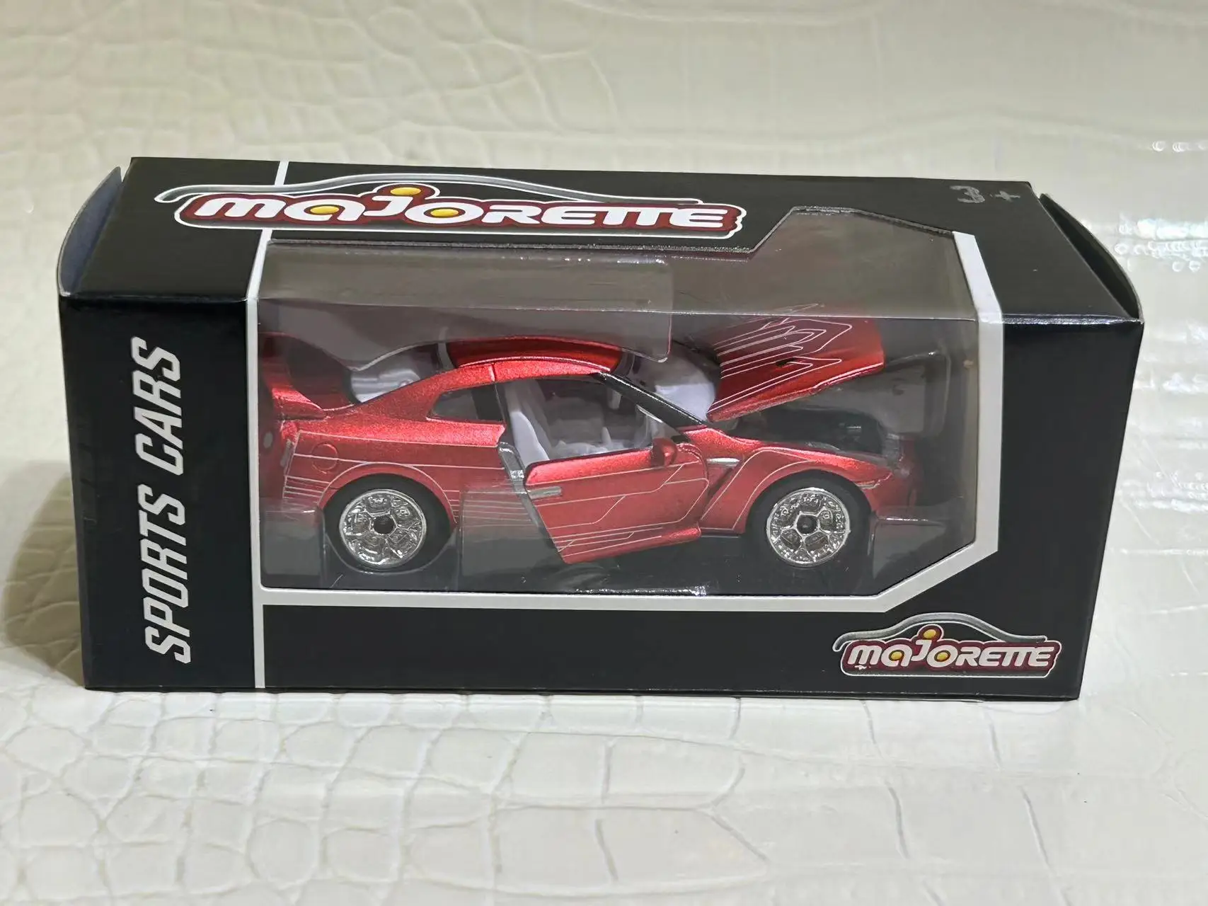 

Majorette Sports Cars NISSAN GTR 1/64 Diecast Model Car Kids Toys Gift