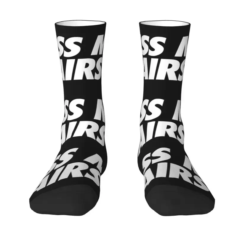 Kiss My Airs Dress Socks Men's Women's Warm Funny Novelty Crew Socks