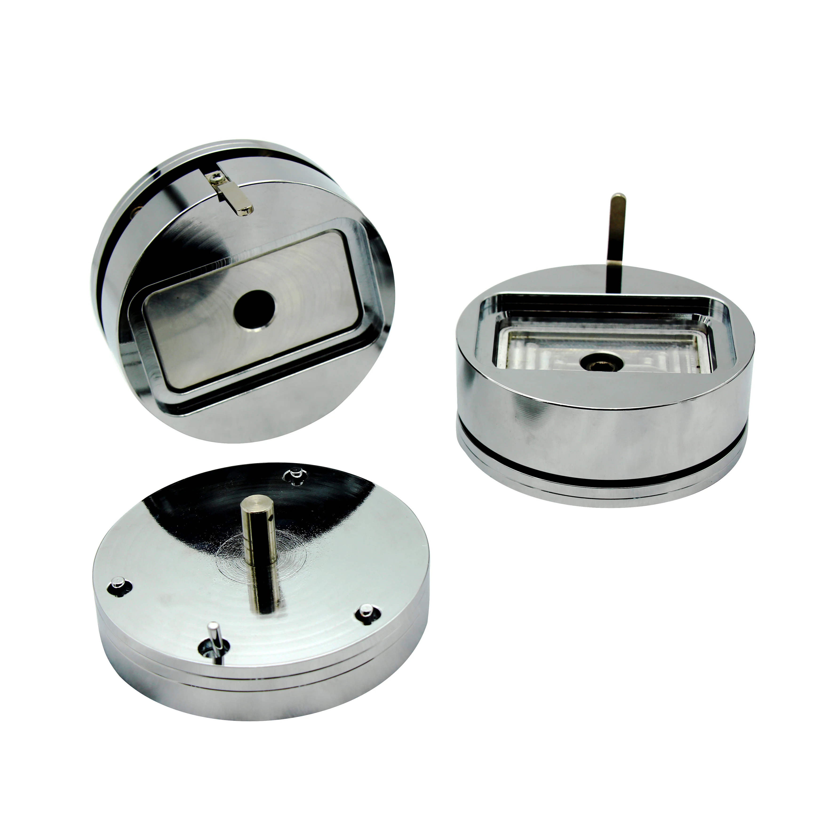 

Rectangle 50x90mm Metal Aluminum Badge Making Machine Mold