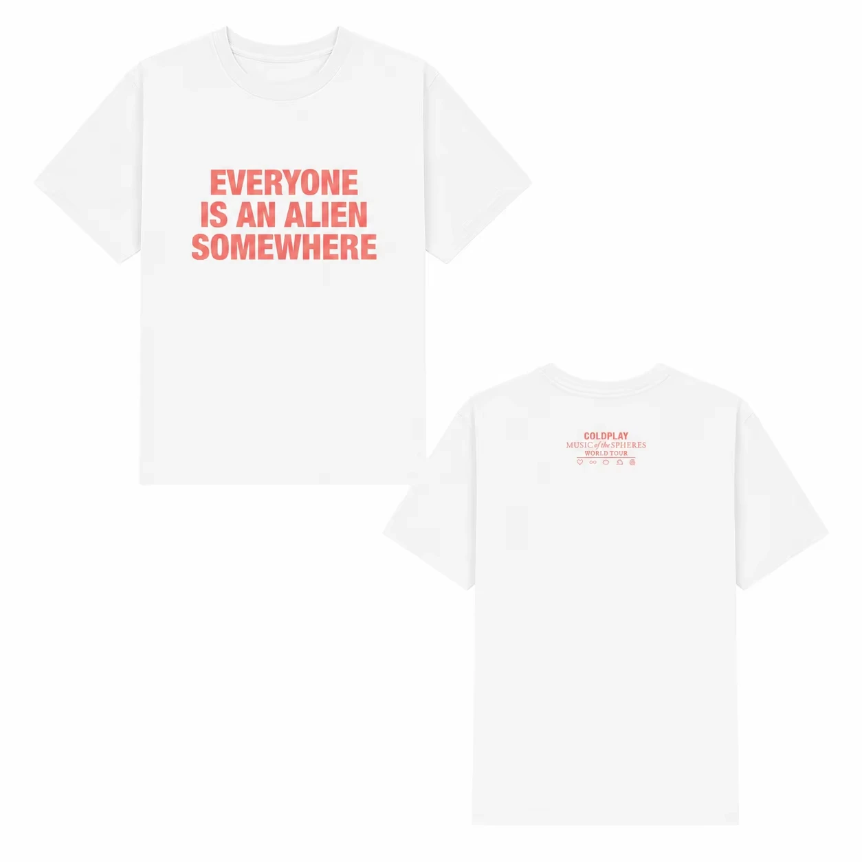 2026 Everyone Is An Alien Somehow-Shirts Camiseta Retro Unisex Cómoda Y Transpirable De Alta Calidad