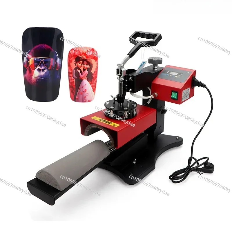 220V Manual Knee Pad Heat Transfer Printing Machine New Condition Sublimation Football/Soccer Shin Guard Machine view 3