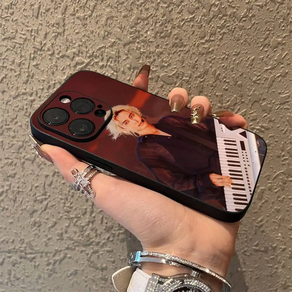 حافظة هاتف F-Fujii Kaze Prema لهاتف iPhone 17,16,15,14,13,12,Pro,Max,Plus,E,SE4,Air,Mini Black Soft Box