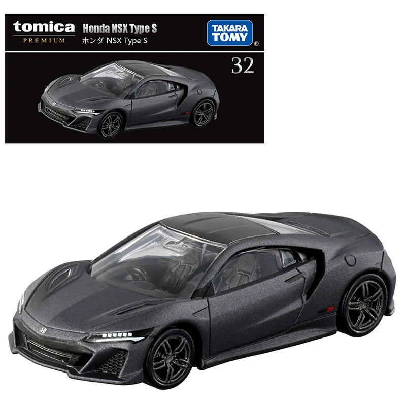 Takara Tomy Tomica Premium 32 Honda NSX Type S 1/62 Car Model Reproduction Series Children Christmas Gift Boys and Girls Toys