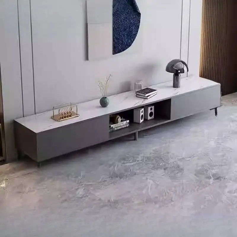 Nordic Grey Alone Подставка для телевизора Универсальная вертикальная деревянная дизайнерская подставка для телевизора Современная гостиная Szafka Pod Телевизор Мебель для дома
