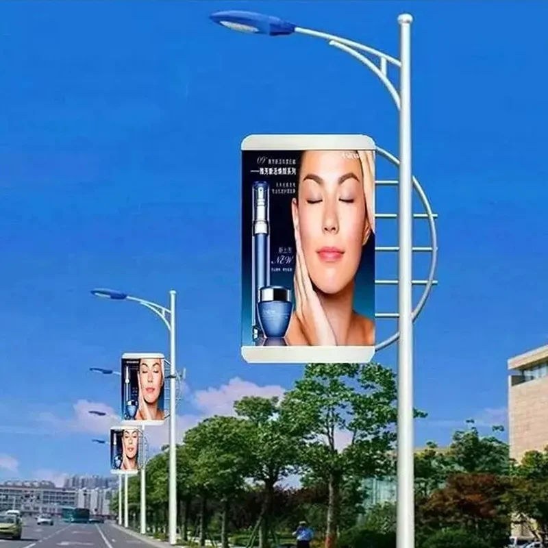 Full Color Display LED Screen LED Pole Wall Energy Saving LED Panel
