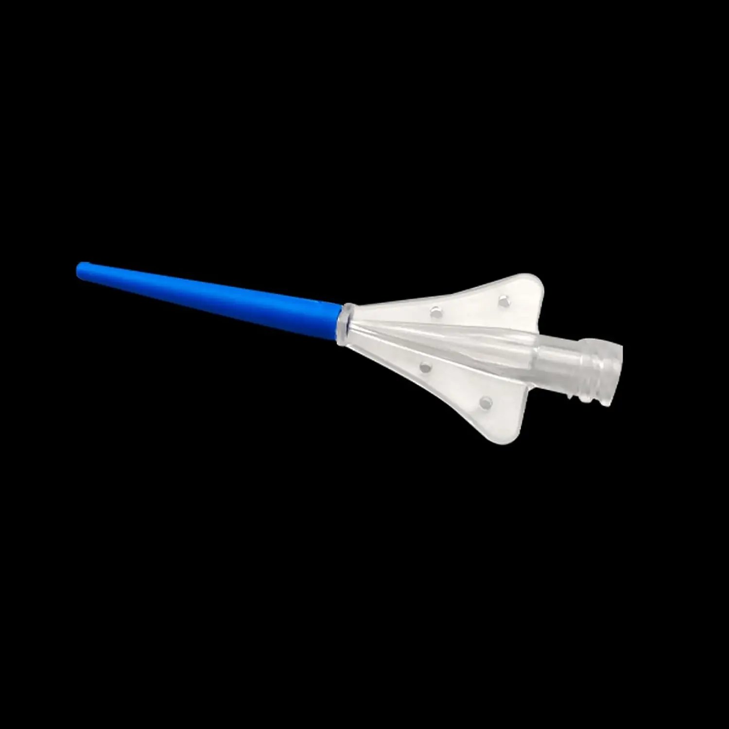 100 Ruhr Guide Connectors, Durable Needle Connectors Compatible with Catheters, Suitable for Medical and Laboratory Environments