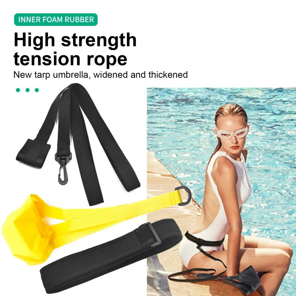 

Swim Parachute Swim Strength Training Belt Swimming Resistance Training Equipment With Drag Parachute Swim Belt For Adult 수영 훈련대