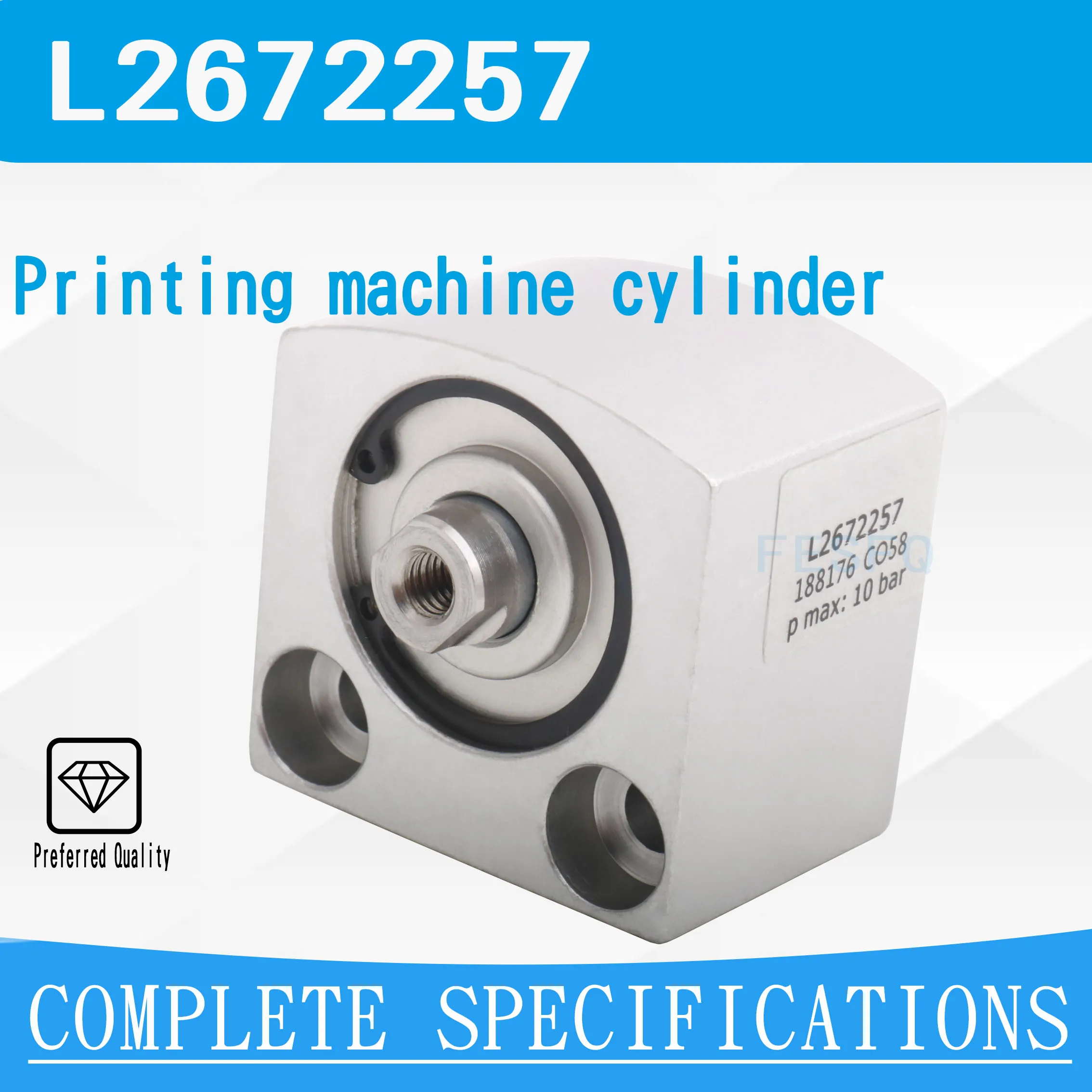 

Цилиндр печатной машины KBA L2672257 ADVC-25-5-I-P188177 AEVC-32-5-I-P ADVC-40-5-I-P AEVC-50-10-I-P AEVC-63-10-I-P