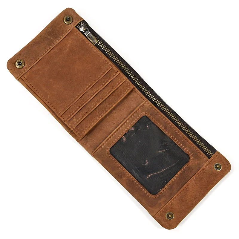 

Bag Man Leisure Wallets Fathers Day Gifts Credential Holder Coin Square Wallets Retro Leather Bags Сумочк MHQB