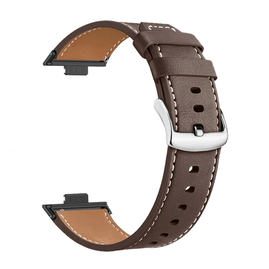 สายหนังสำหรับนาฬิกา Huawei Fit 3สายนาฬิกาอัจฉริยะทดแทนสายรัดข้อมือสำหรับ Huawei Watch Fit 3สายอุปกรณ์เสริม