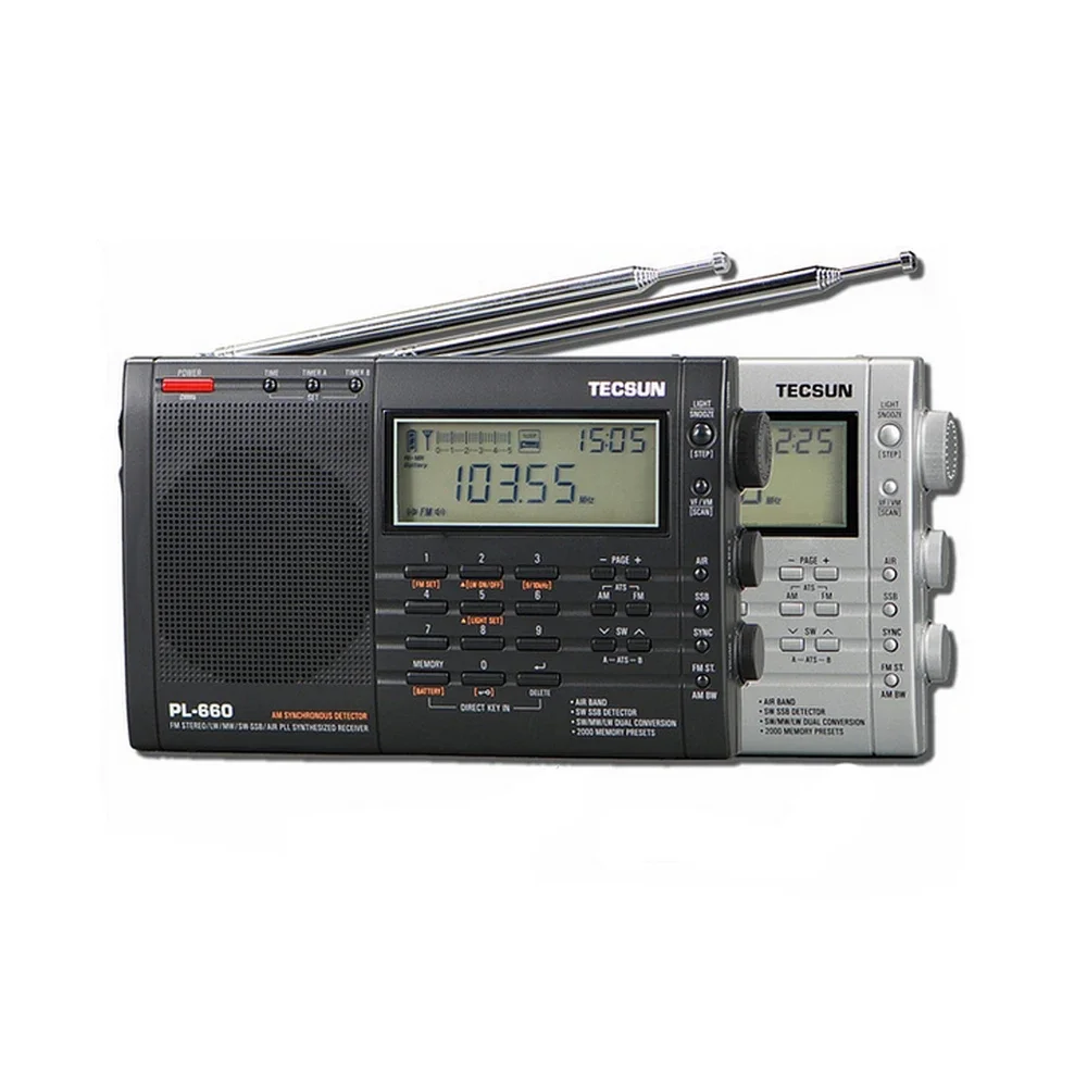 PL-660 PLL AIR/FM/MW/LW/SW SSB SYNC PL660 RADIO