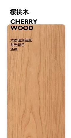 Customizable Nordic simple cherry wood restaurant storage slate tea cabinet integrated against the wall