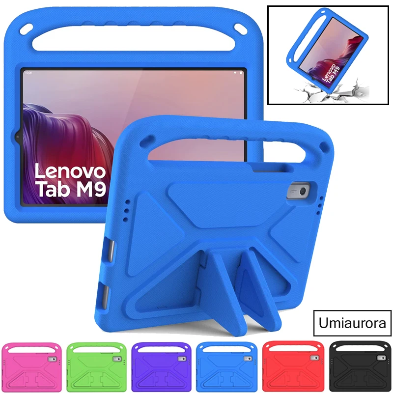 

Детский чехол для планшета с подставкой из ЭВА для Lenovo Tab M9, 9,0 дюйма, 2023, TB310FU TB310XU TB-310FU, портативный противоударный чехол для всего тела, принципиально