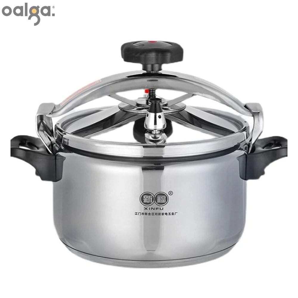 304 Stainless Steel Pressure Cooker Explosion-proof Universal Outdoor Cookware panela pressão 냄비 캠핑밥솥 쿠쿠압력밥솥 가마솥누룽지압력솥 인덕션용 압력솥