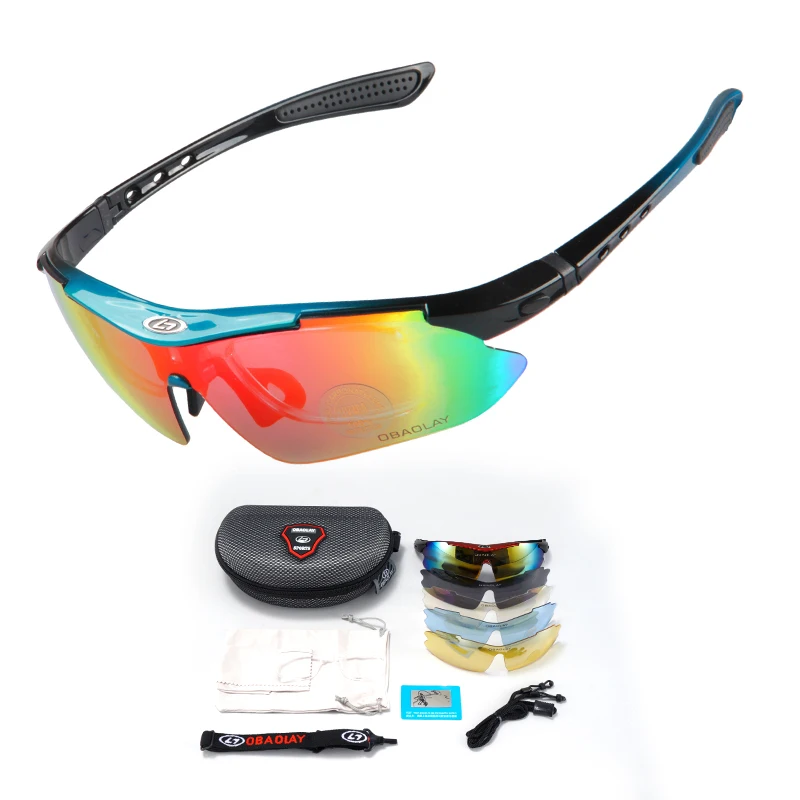 New Polarized Bicycle Glasses UV400 Men's Outdoor Highway Mountain Glasses Mountaineering Glasses Women's Running Sports Glasses