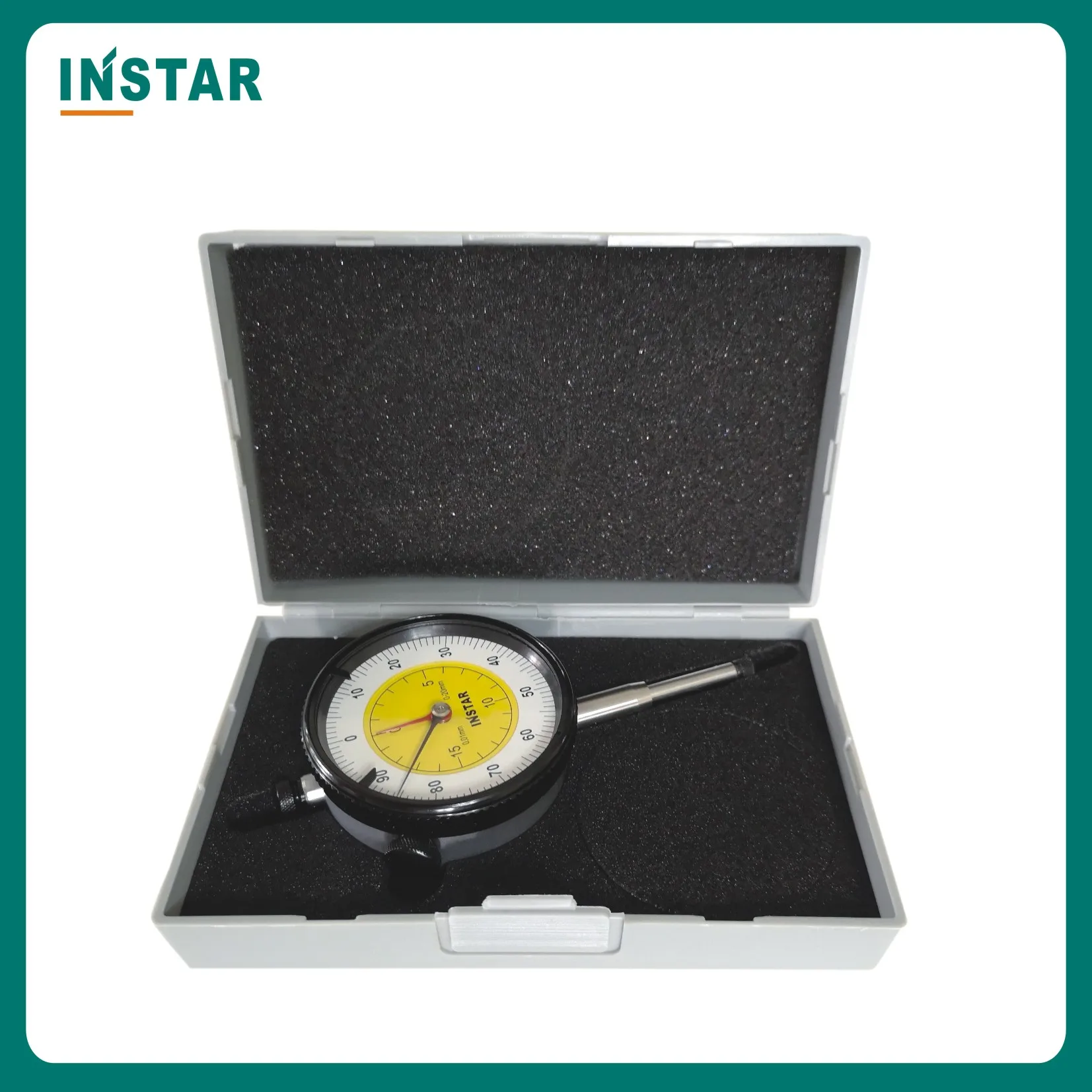 INSTAR Dial Gauge IP67 Water Oil Proof 0-10mm 0-20mm 0-30mm DIN Standard Industrial Quality Mini Dial Indicator 0-3mm 0-5mm